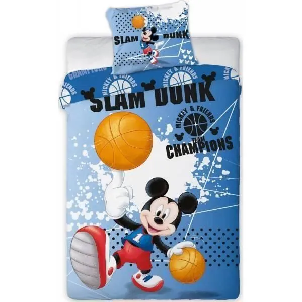 Parure de lit - Disney - Mickey - 100% Microfibre - 140x200 cm - 100% Marchandise Officielle-0