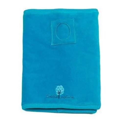 Protége carnet de santé Coton bio Lagon-0