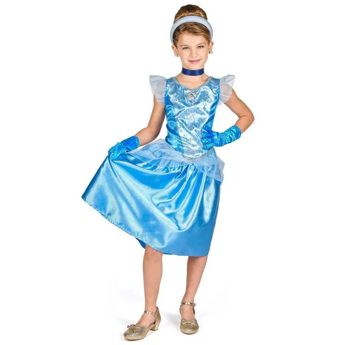Déguisement classique Cendrillon fille-4