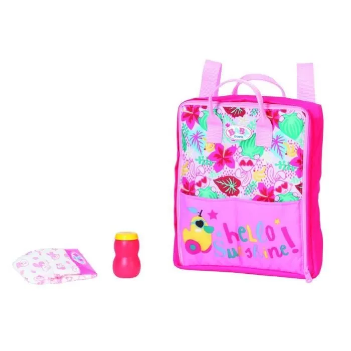 Sac de couches pour poupée - ZAPF - BABY BORN 829233 - Multicolore - Pour enfant - Pour fille-0