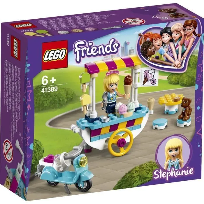 LEGO® Friends 41389 - Le chariot de crèmes glacées-0