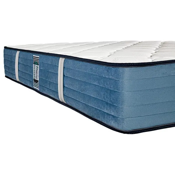 Matelas 140x200 cm, BestSeller, 20cm, mousse mémoire de forme, indépendance du couchage, face été/hiver-0