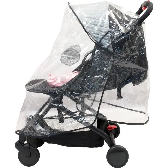 Habillage pluie universel - BAMBISOL - Pour poussette ayant un canopy-0
