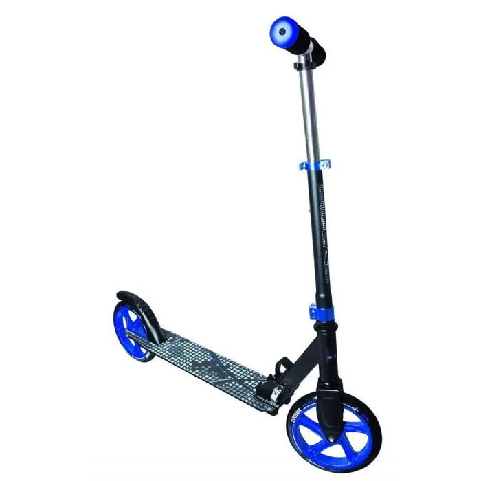 MUUWMI Aluminium Scooter Noir/Bleu 200 mm-0