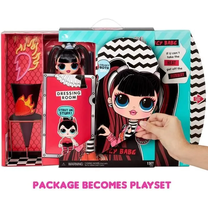 L.O.L. SURPRISE - OMG Série 4 - Poupée Mannequin 24cm - Spicy Babe-2