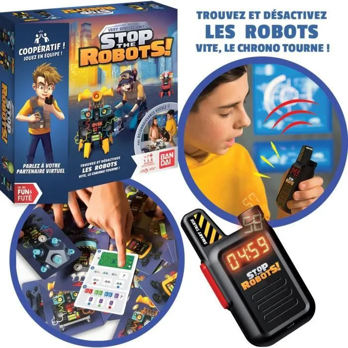 Very Special Unit : Stop the Robots - Jeu de société collaboratif-1