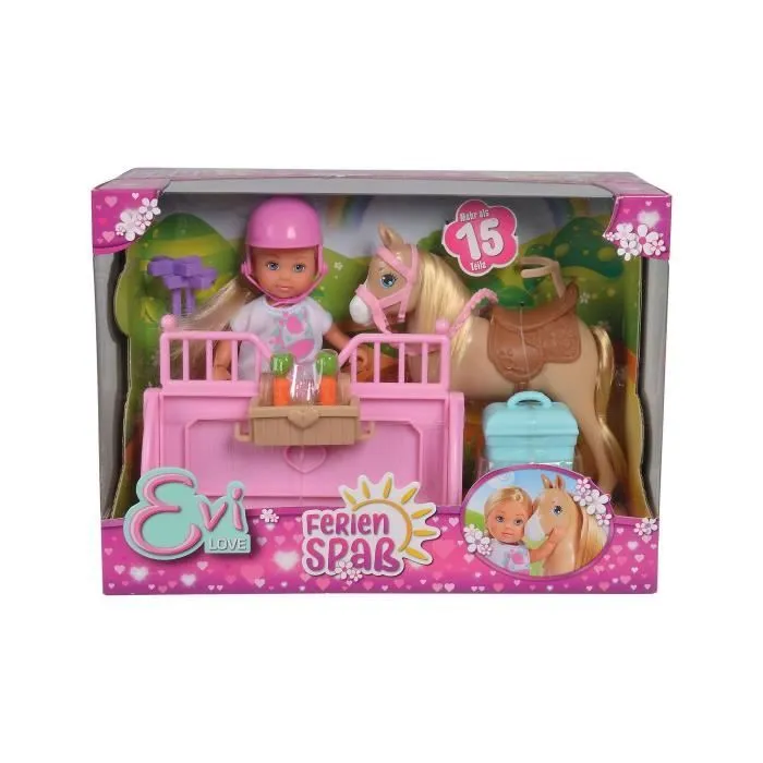 EVI LOVE - Simba - Poupée Enfant - Holiday Equitation-2