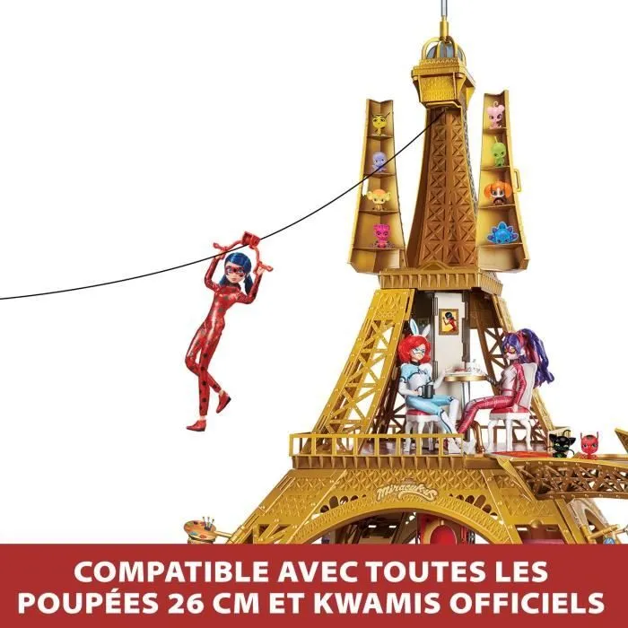 Playset deluxe Paris - BANDAI - Miraculous - Plus de 1,20 m avec accessoires-6