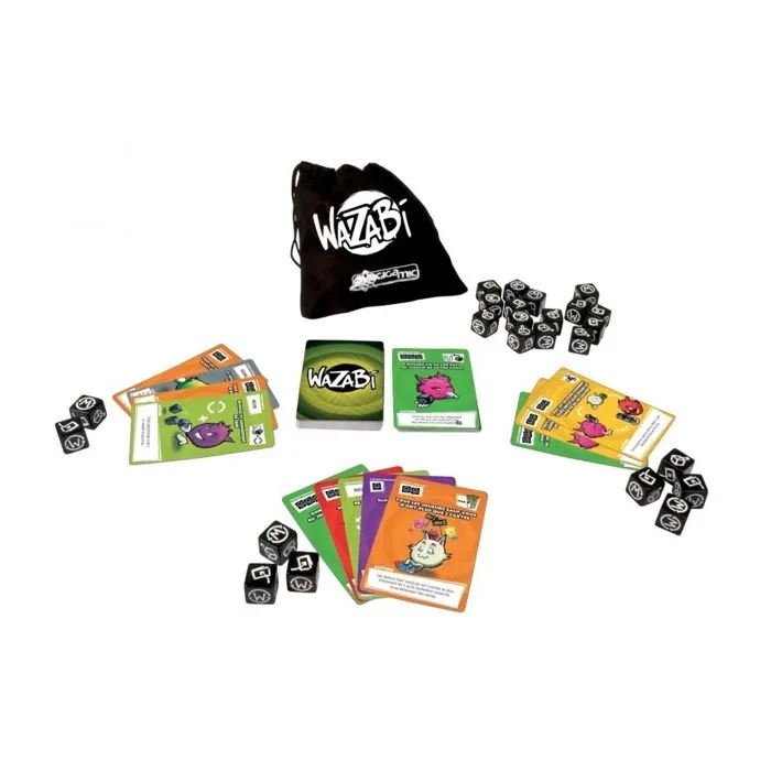 Jeu de société - Gigamic - Wazabi - Garçon et Fille - À partir de 8 ans-1