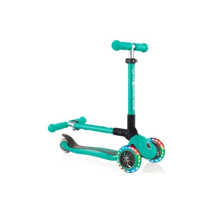 Trottinette - GLOBBER - Junior Foldable Lights - Bleu - 2 roues - Frein au pied-3
