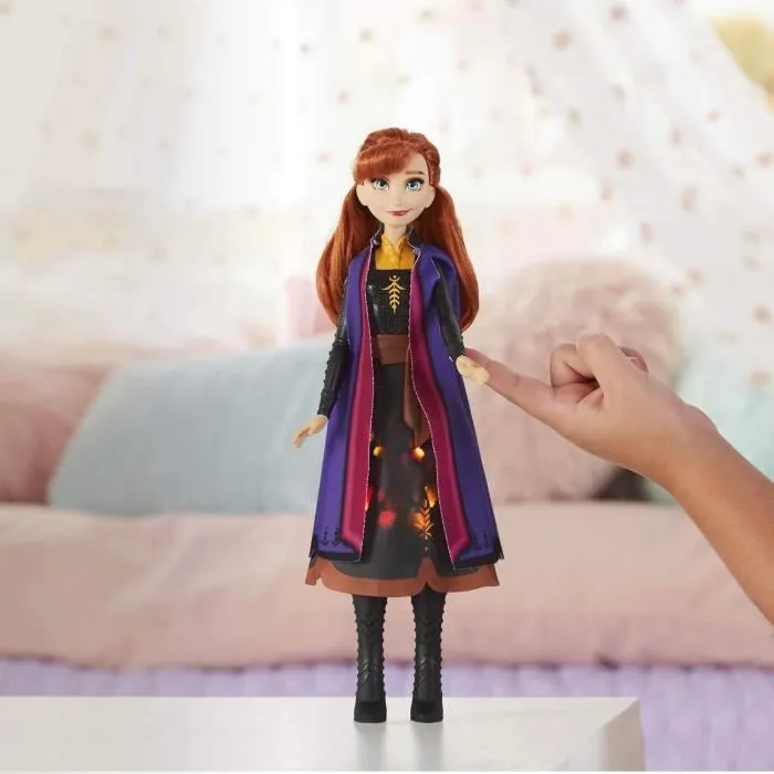 Disney La Reine des Neiges 2 – Poupée Princesse Disney Anna Robe Lumineuse - 26 cm-3