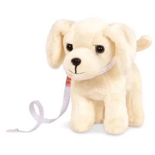 Chien en peluche - Our Generation - Golden Retriever - 15 cm - Beige - Pour enfants à partir de 3 ans-0