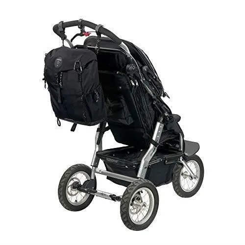 Sac à dos à langer LÄSSIG avec matelas à langer, fixation pour poussette, chauffe-biberon, produit durable et résis 110302600-3