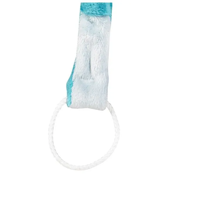 Attache-tétine bébé en coton ours - LAZARE - Prévient les pincements de doigts - Bleu - Dès la naissance-2