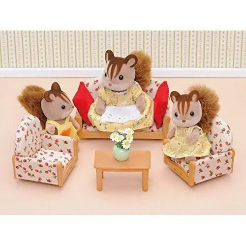 Canapé-2 Fauteuils-Table Basse - SYLVANIAN FAMILIES - 4464 2922-2