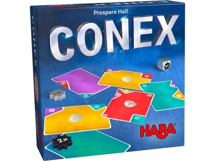 Jeu de carte CONEX - HABA - Modèle CONEX - Bleu - Mixte - Adulte-1
