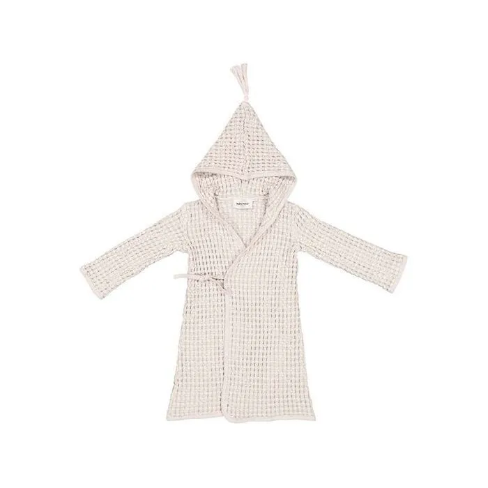 Peignoir - Moumout' - Pepin - Blanc - 100% gaze de coton - Oeko Tex-0