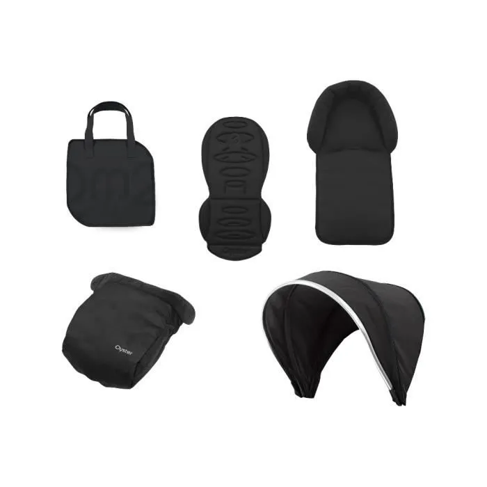 Pack Couleur noire pour poussettes Oyster 2 et Oyster Max-0
