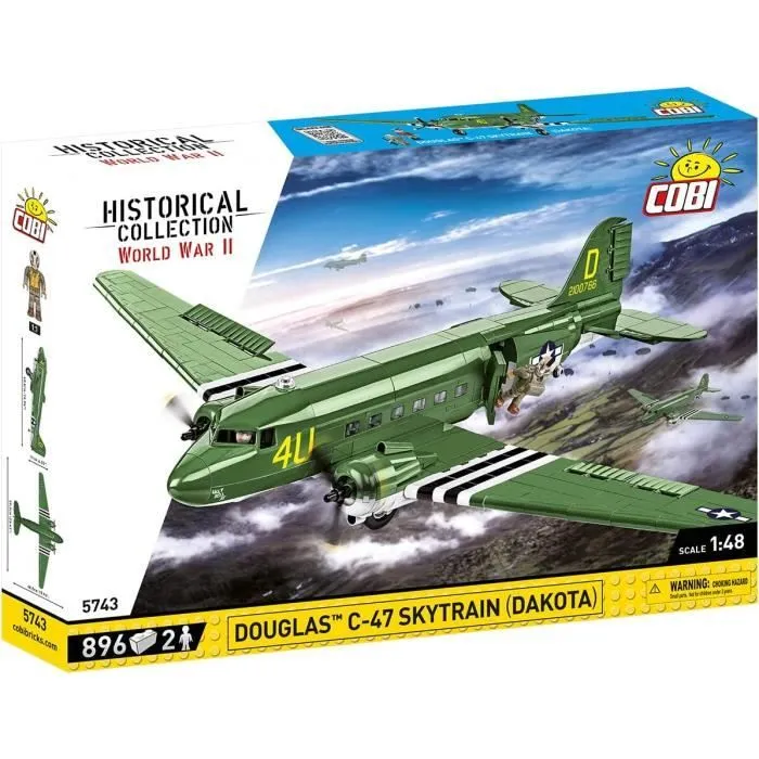 COBI 5743 - DOUGLAS C-47 SKYTRAIN (DAKOTA)-0