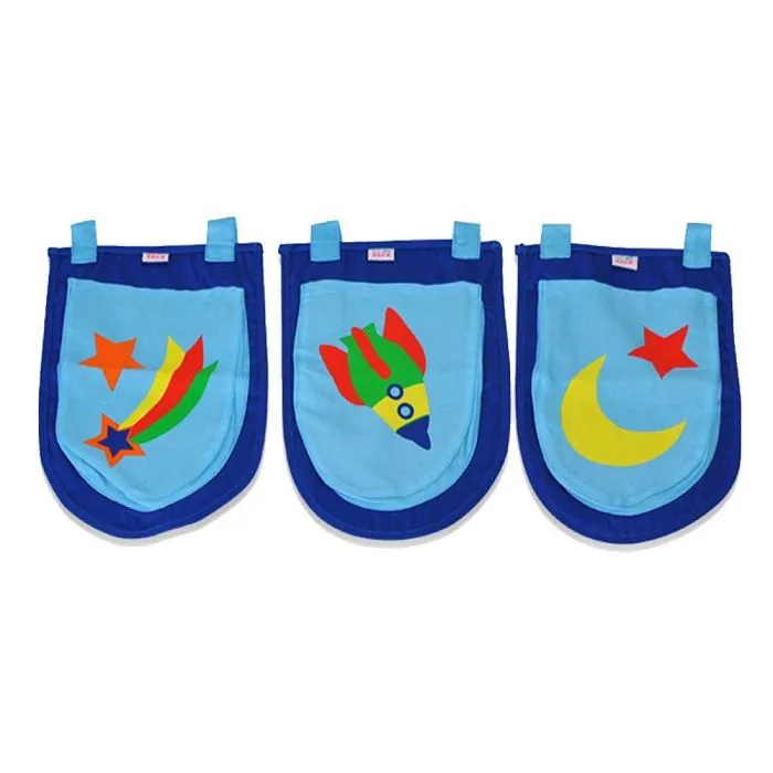 Vipack - Scott Lit Mezzanine Toboggan et Rideau Astro + 3 Sacs Rangement-5