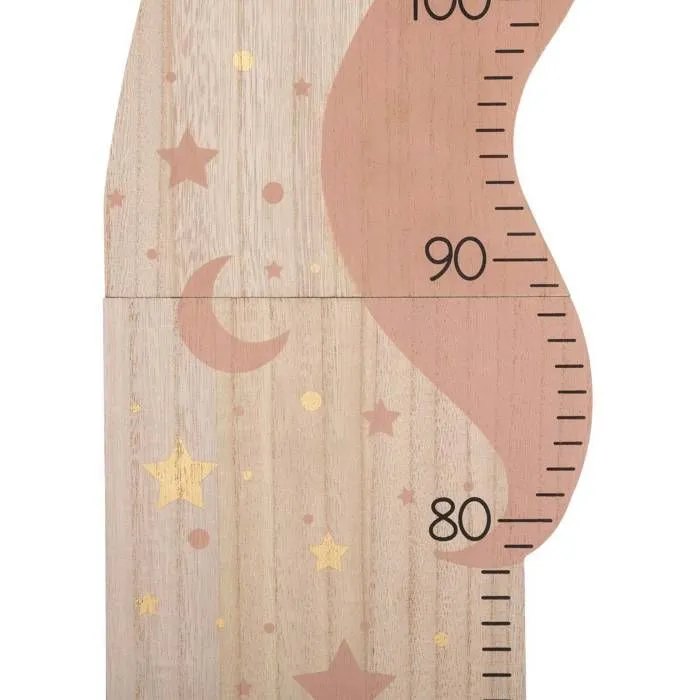 Toise enfant "Licorne" - bois - 30x130 cm - Beige - Atmosphera createur d'interieur-1
