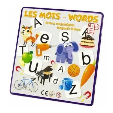 Jeu magnétique - Les mots-0