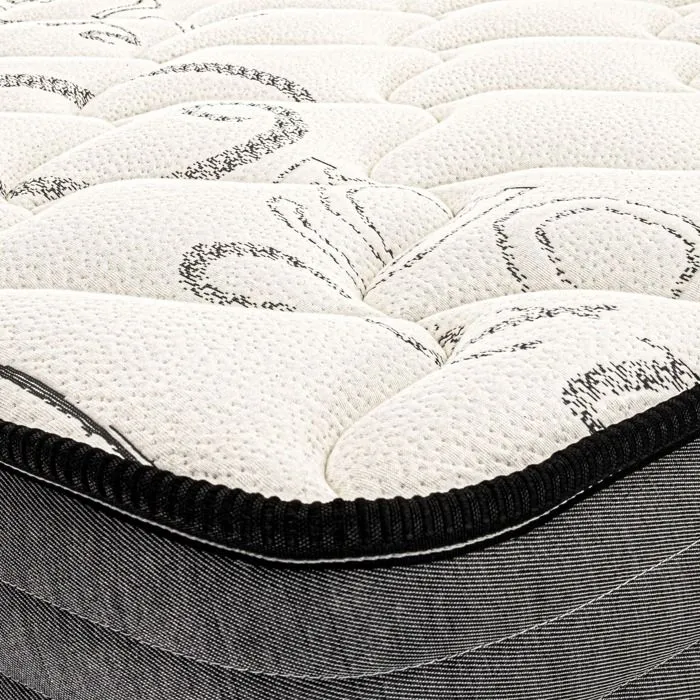 Matelas 140x190 cm, BestSleep, 26cm, mousse mémoire de forme, indépendance du couchage, face été/hiver-3