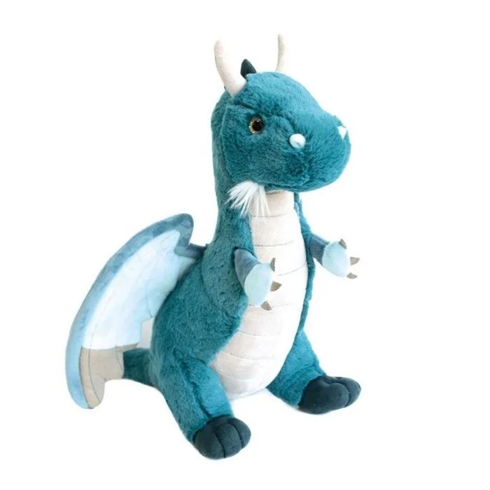 Histoire d'Ours - Peluche Dragon Emeraude 40 cm - DOUDOU ET COMPAGNIE-1