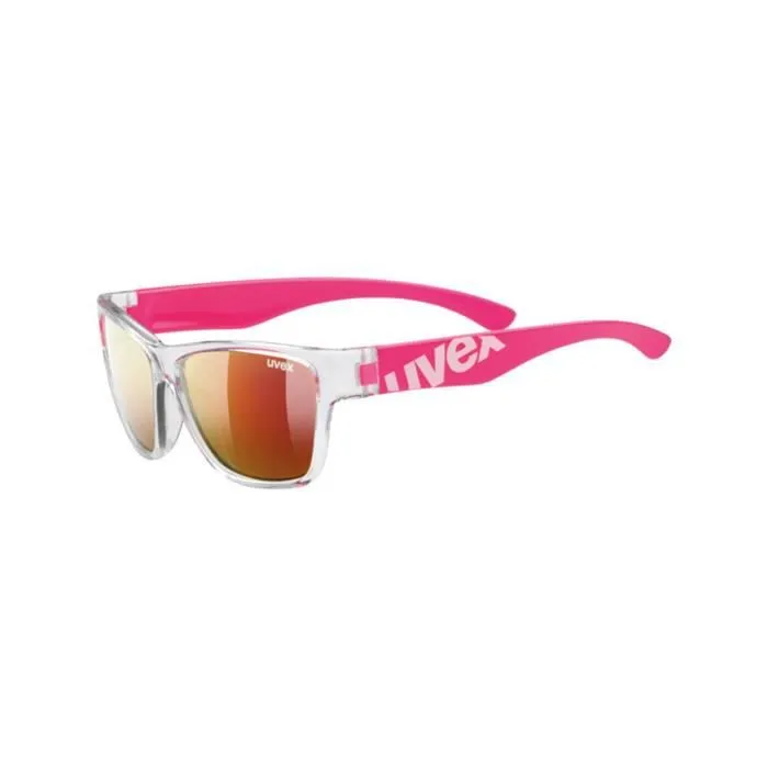 Lunettes de soleil - Uvex - Sportstyle 508 - Rose - Wayfarer - Protection catégorie 3-0