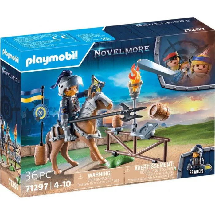 Playmobil 71297 Chevalier Novelmore et Accessoires d'entrainement-0