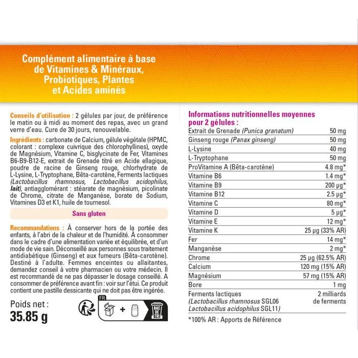 Ineldea Vitamin 22 Specific Femme 60 gélules-2