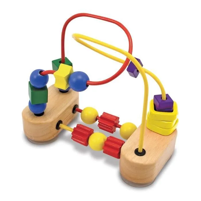 Labyrinthe À Perles Premier - MELISSA & DOUG - Pour Bébé de 12 mois et plus - Multicolore-0