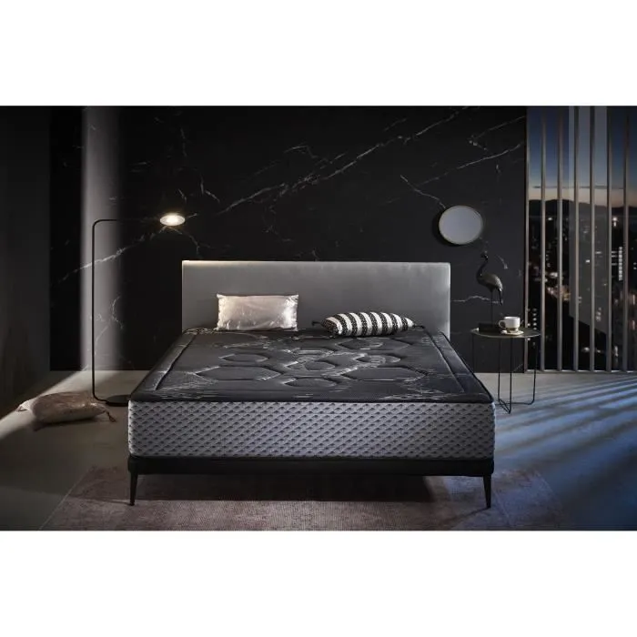 Matelas à ressorts ensachés 90x190 cm Graphene Night Comfort epaisseur 30 cm+/-2 - Matris.-0