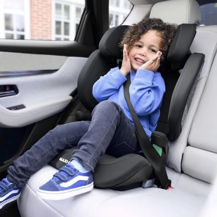 MAXI-COSI Rodifix M I-Size, Siège auto Isofix Groupe 2/3, Rehausseur voiture, Evolutif, de 15 à 36kg, de 3,5 à 12 ans, Basic Black-7