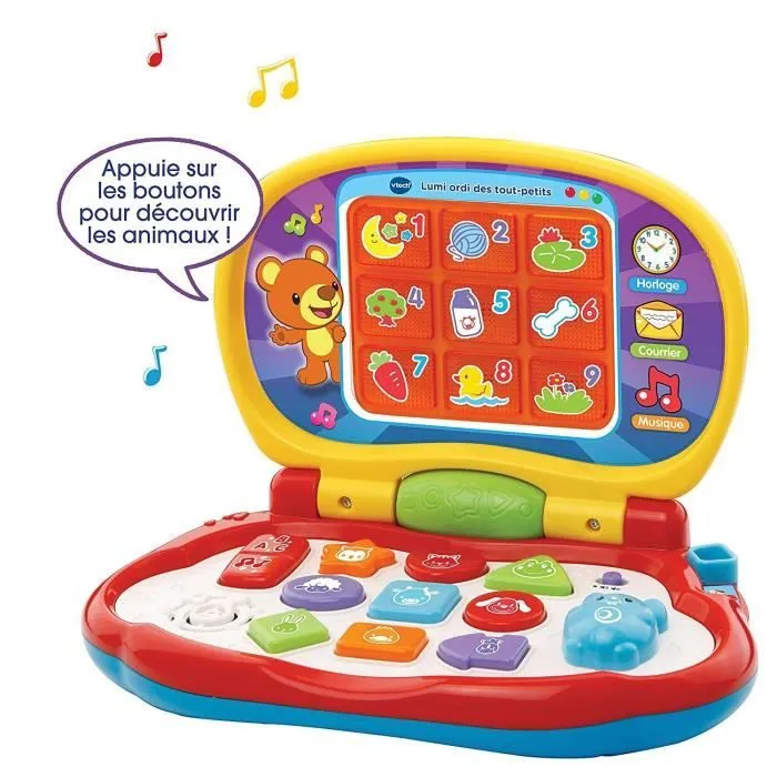 VTECH BABY - Lumi Ordi Des Tout-Petits - Ordinateur Enfant Multicolore-2
