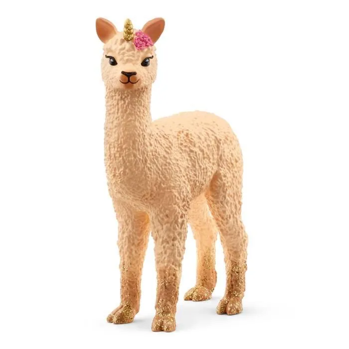 Figurine - SCHLEICH - Jeune Licorne Lama - bayala® - Multicolore-0
