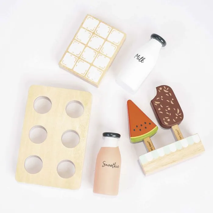 Le Toy Van - Réfrigérateur-congélateur en bois - JH PRODUCTS-2