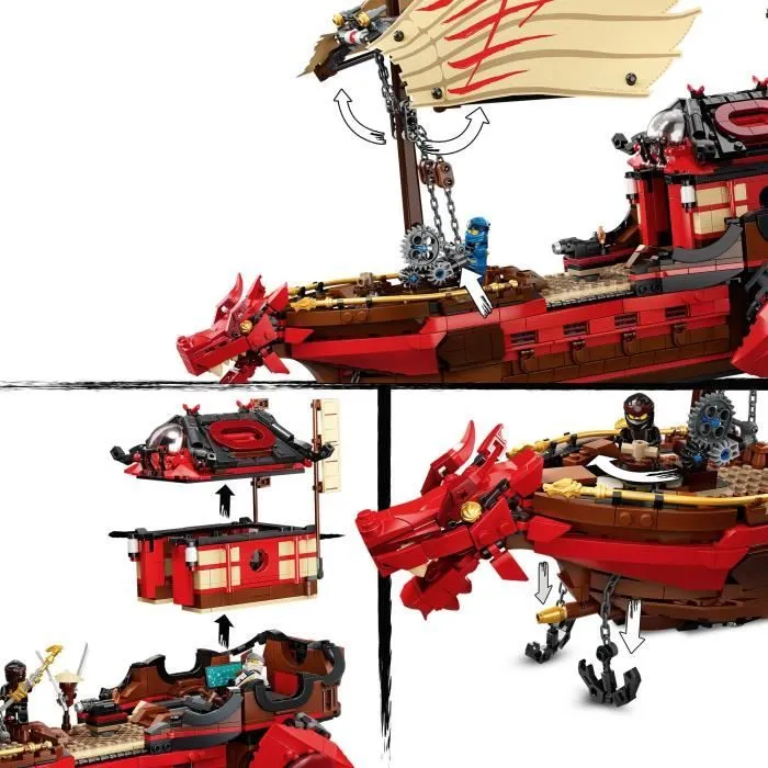 LEGO® NINJAGO® 71705 Le QG des ninjas-2