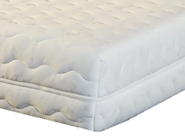 Matelas Latex 70% Naturel 140x200 x 21 cm Souple + Oreiller Visco + Alèse - Déhoussable Housse Lavable - 7 Zones de Confort - Ame-2