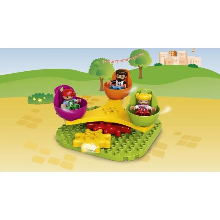 LEGO® DUPLO 10840 Le Parc d'Attractions - Ville - Jeu de Construction-3