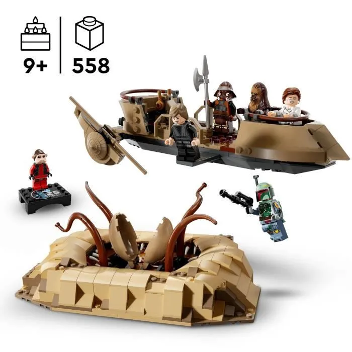 LEGO® Star Wars 75396 L’Esquif du Désert et la Fosse du Sarlacc - Set Collector-1
