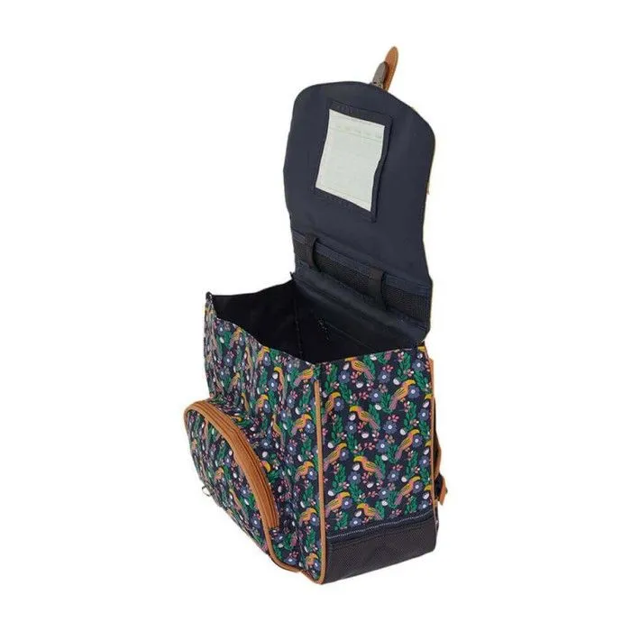 Cartable - Tann's - Gabrielle - Bleu - 35 cm - Fille - Bouteilles recyclées-2