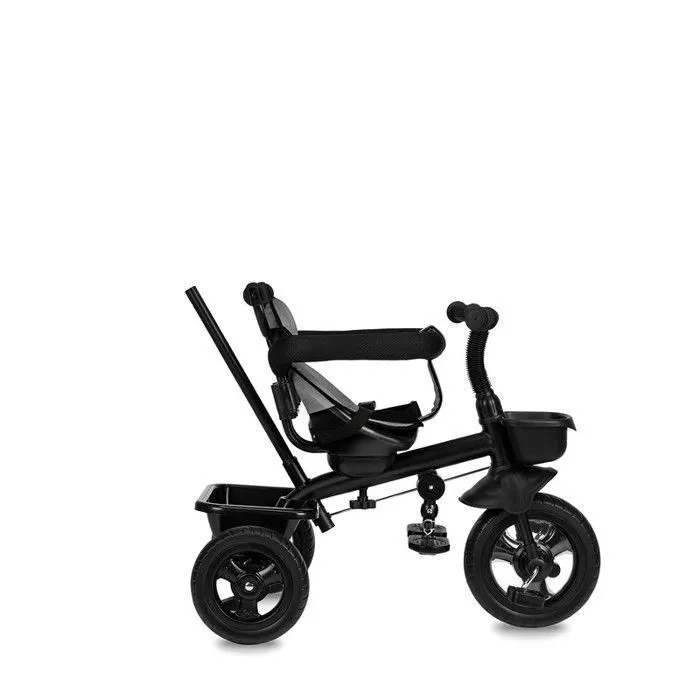 Tricycle Evolutif 5en1 - MoMi - TELDE - 360° - Repose-Pieds - Pare-Soleil - Gris-5
