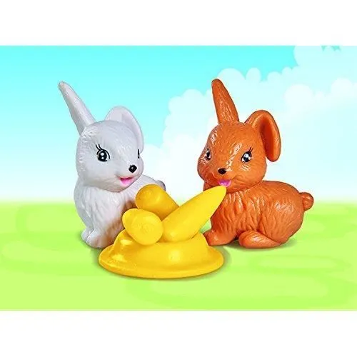 Jouet - SIMBA - Ensemble de Poupée - Evi Love - Maison de Lapin - Rose - A partir de 3 ans-3