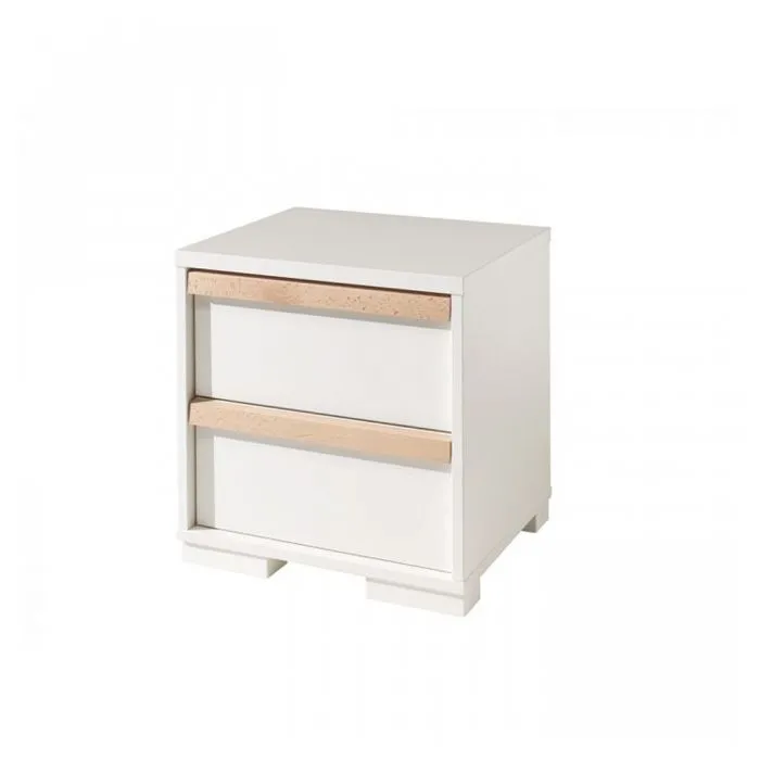 Ensemble de chambre - Vipack - LONDON Blanc - Lit classique - Enfant - Bois massif-4