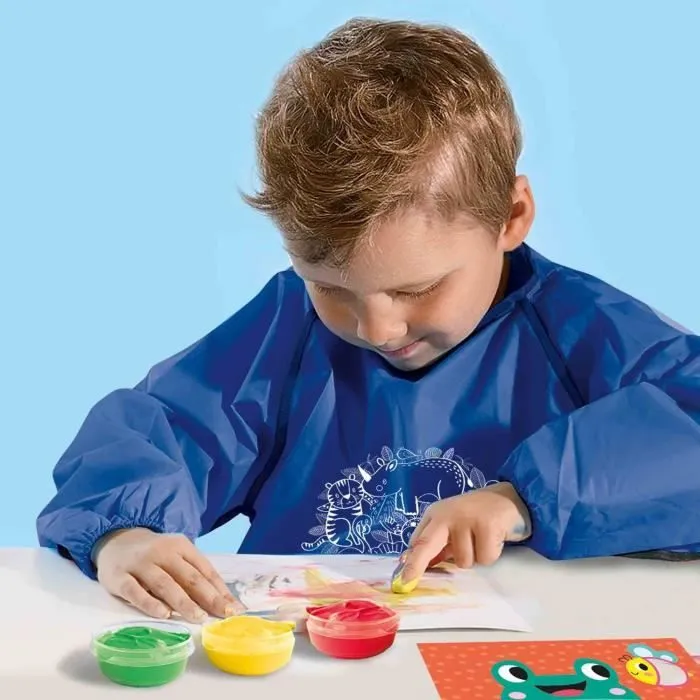 Cartes de peinture au doigt Eco - SES CREATIVE - Exprime-toi avec la peinture au doigt et des feuilles de papier.-2