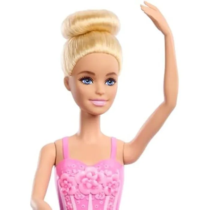 Poupée Barbie Ballerine - BARBIE - Tutu Violet Amovible - Bras de Danseuse - Demi-Pointes-1