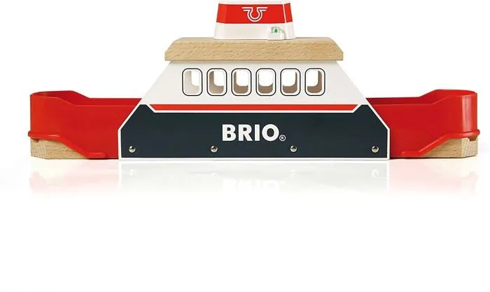 BRIO World - 33569 - Navire de Transfert Son et Lumières - Accessoire pour circuit de train en bois - à partir de 3 ans-2