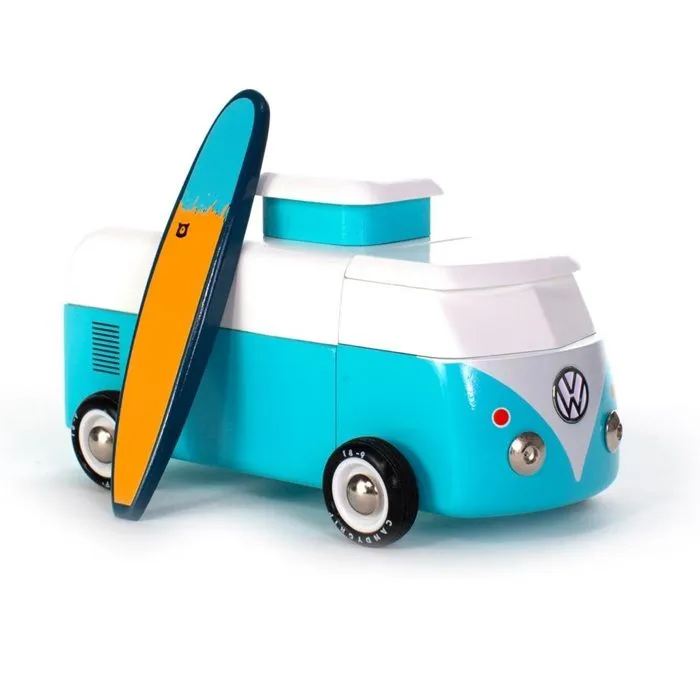 Candylab Toys - VW Beach Bus bleu océan - DAM-3