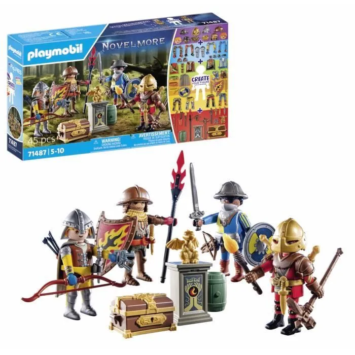 PLAYMOBIL 71487 My Figures : Chevaliers Novelmore-2